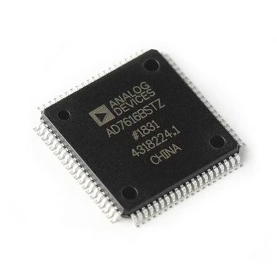 quality AD7616BSTZ-RL LQFP-80 16-канальный DAS с встроенным 16-битным синхронным ADC для отбора проб factory